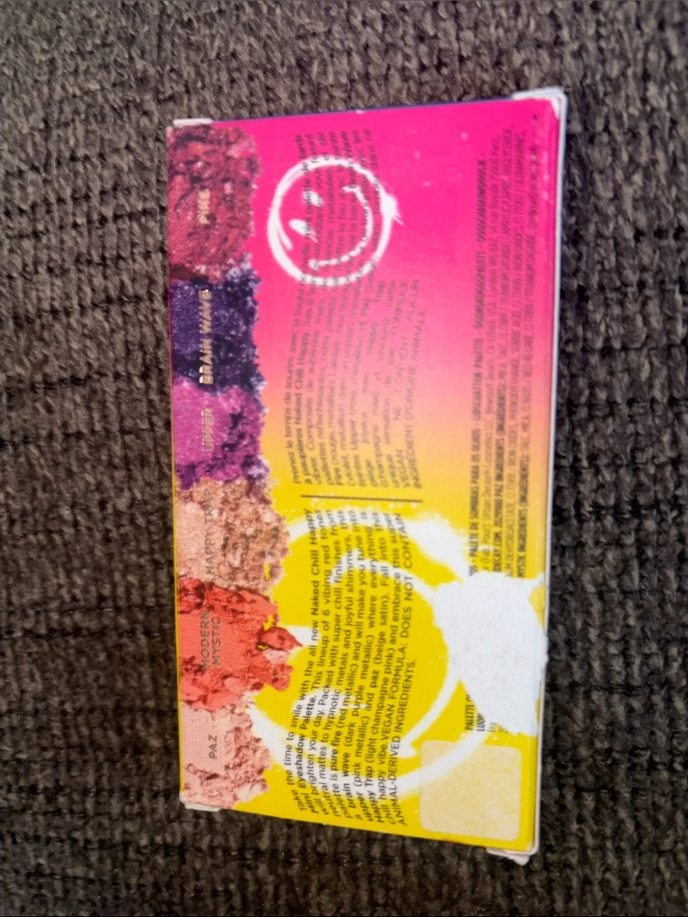 Urban Decay Neon Smiley Palette - Rainbow Gradient Cover